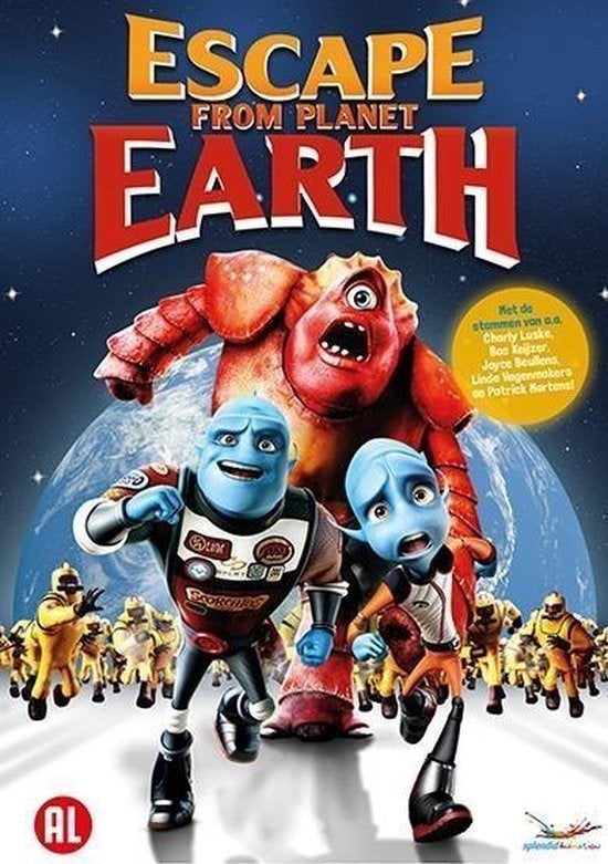 Escape from Planet Earth, Tekenfilm, Verzenden, Nederlands, Zo goed als nieuw