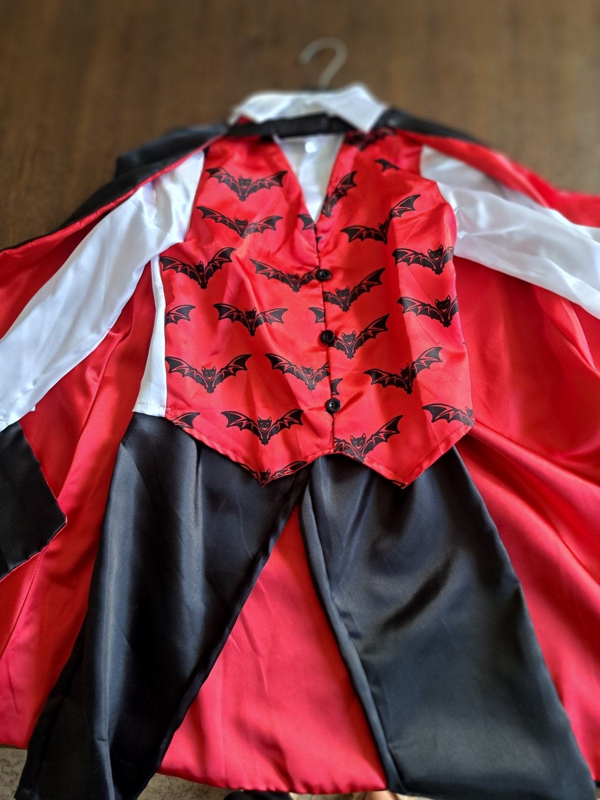 Dracula kostuum voor Halloween - Maat 116, Ophalen of Verzenden, Zo goed als nieuw, 110 t/m 116, Jongen of Meisje