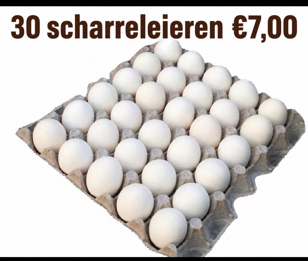 Verse scharreleieren - Direct van de boerderij, Ophalen