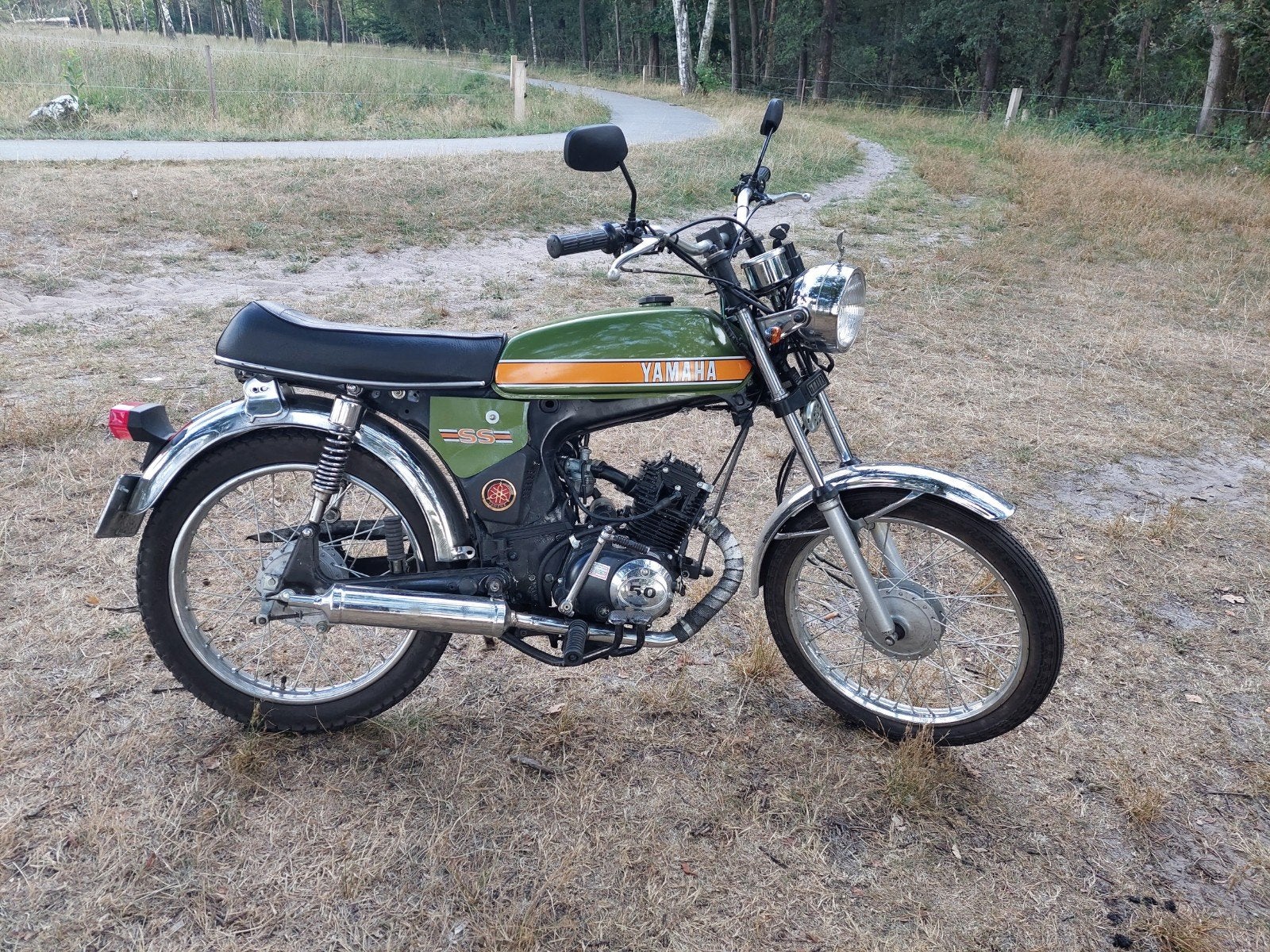 Yamaha fs1 2ru met 4takt blok, Ophalen