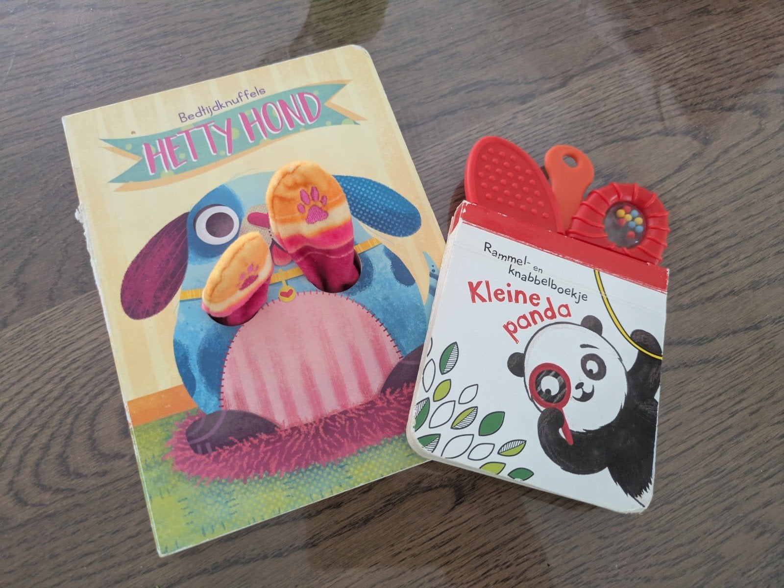 Boekenset kinder baby boeken, Boeken, Gelezen, Hetty Hond, Kleine panda, 6 tot 12 maanden, Ophalen of Verzenden