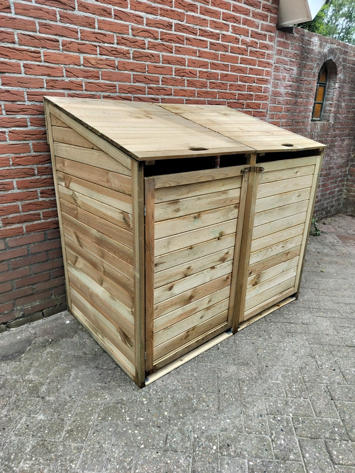 Container ombouw, Tuin en Terras, Bergingen en Tuinkasten, Nieuw, Containerberging, Hout, Ophalen