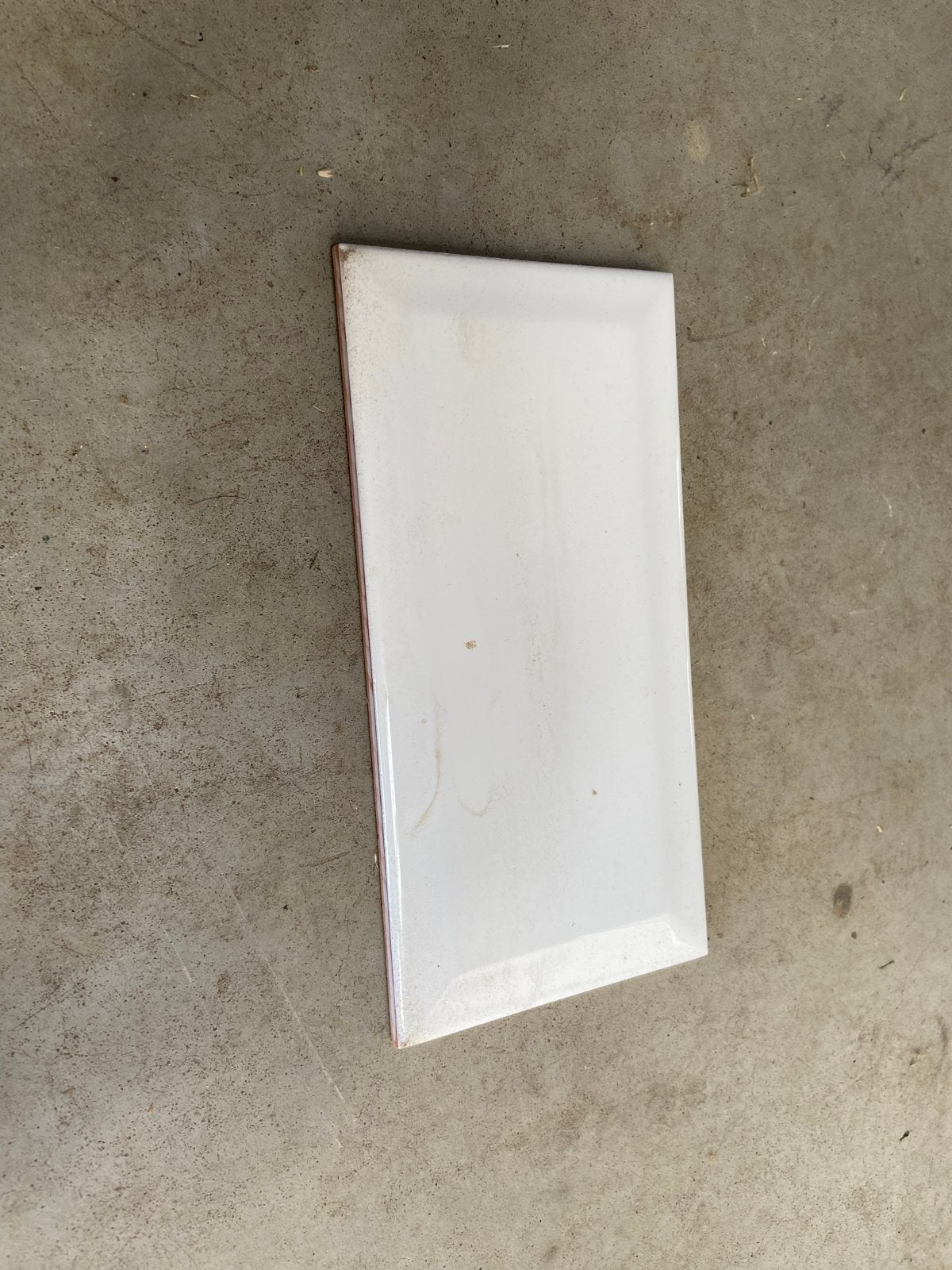 2 m² witte metro tegels 10x20 cm, Ophalen, Nieuw, Minder dan 20 cm, 20 tot 40 cm