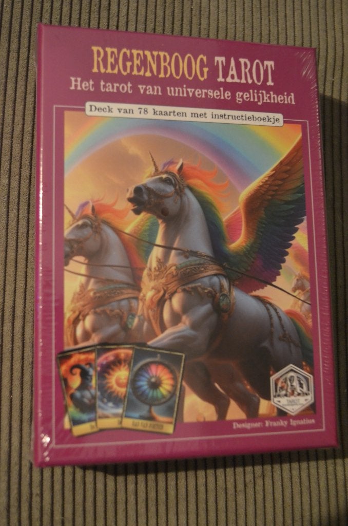 Regenboog Tarot – Nieuw geseald, Ophalen of Verzenden, Nieuw, Spiritualiteit algemeen, Overige typen