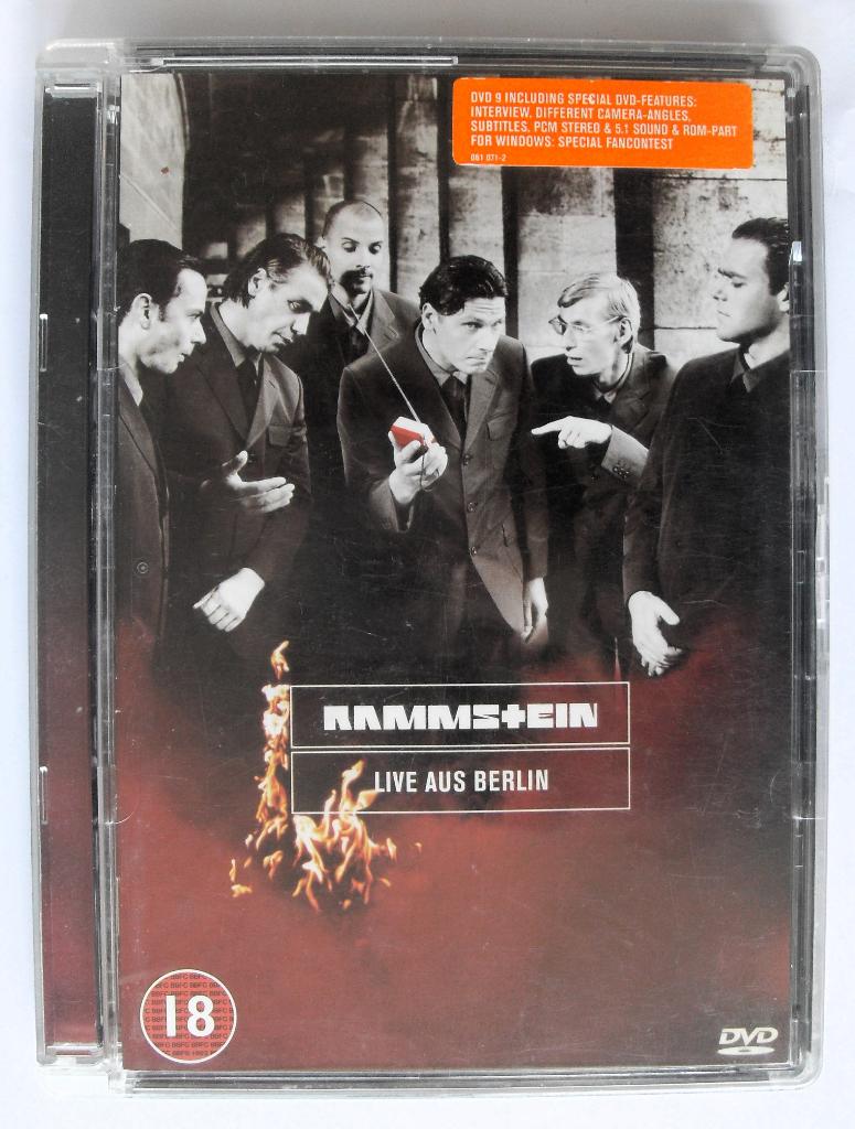 Rammstein Live Aus Berlin DVD, Alle leeftijden, Ophalen of Verzenden, Zo goed als nieuw, Muziek en Concerten