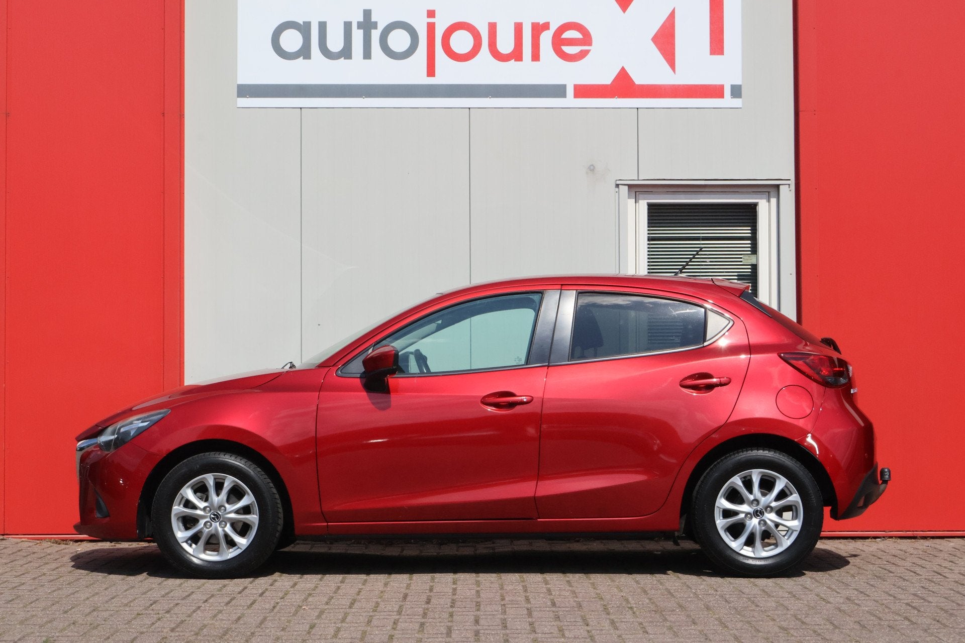Mazda 2 1.5 Skyactiv-D Skylease+ (bj 2017), Auto's, Voorwielaandrijving, Stof, Gebruikt, Euro 6
