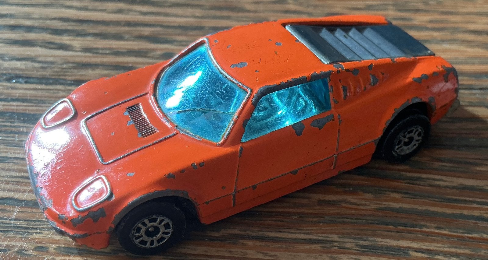 Vintage Ford gt70 Sportwagen Oude Corgi toys auto, Ophalen, Gebruikt, Auto