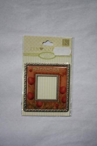 K en Company Metal art fotolijst 7,6x6cm, Verzenden, Nieuw, Versiering of Embellishment, Overige merken