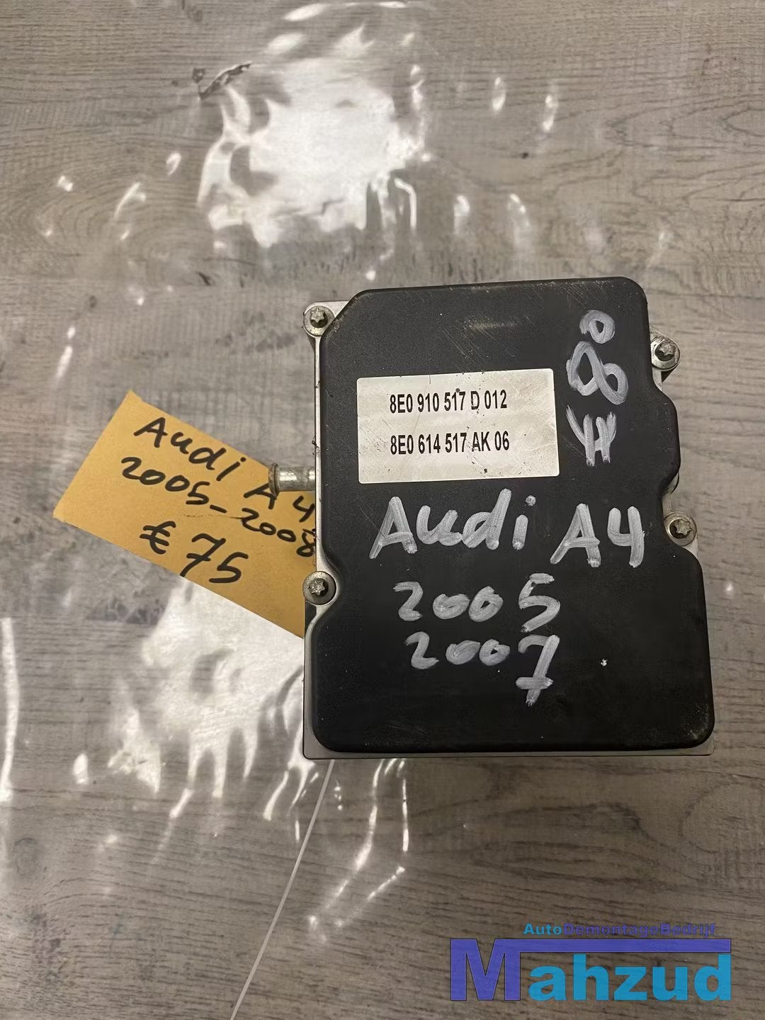 Vw Audi A4 abs pomp 0265950474, Gebruikt, AUDI AG, Auto-Union-Strasse 1
85045  Ingolstadt, DE, Kundenbetreuung@audi.de