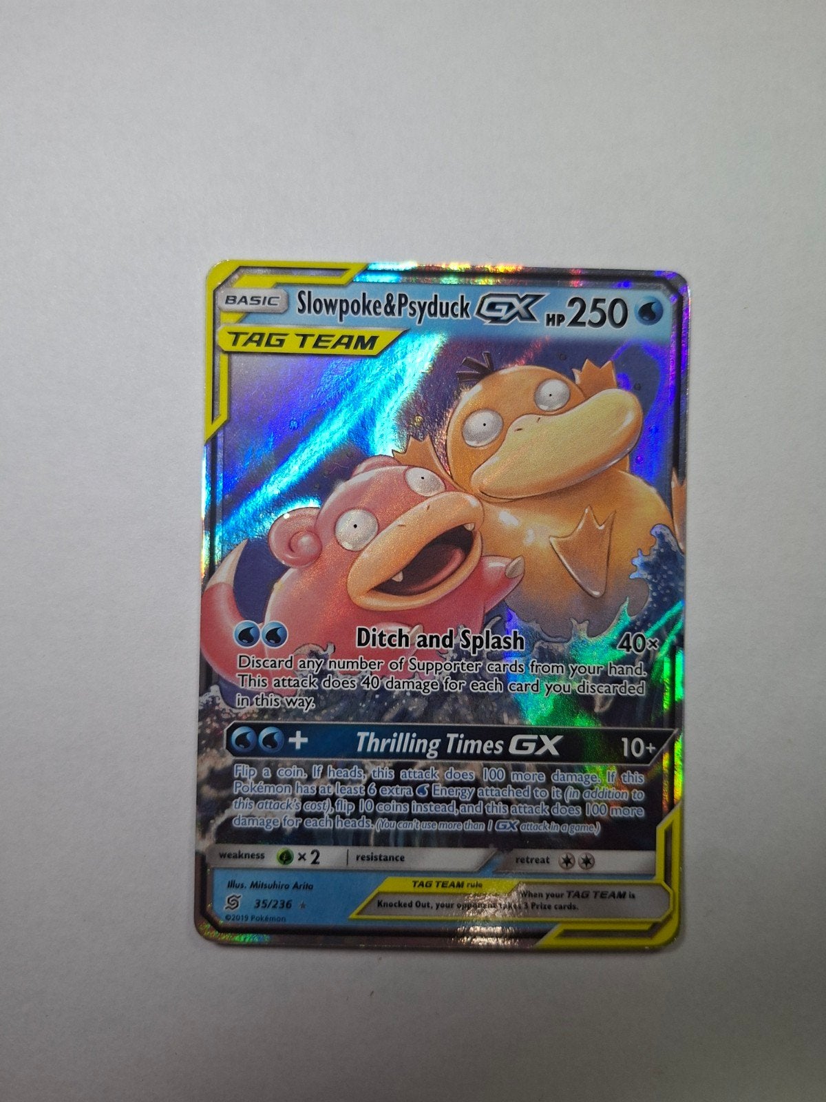 slowpoke and psyduck GX 35/236, Ophalen, Nieuw, Losse kaart