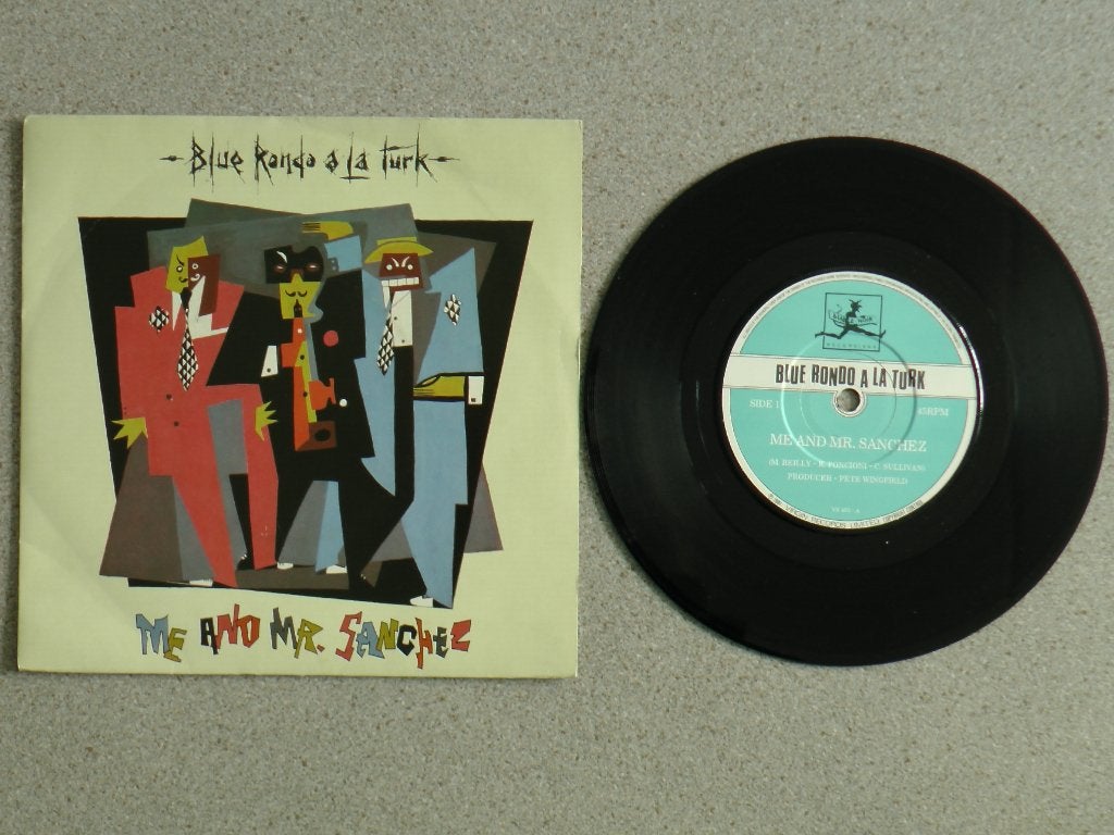 Blue Rondo a la Turk - Me an Mr Sanchez VINYL SINGLE, Cd's en Dvd's, Gebruikt, 7 inch, Pop, Fotohoes