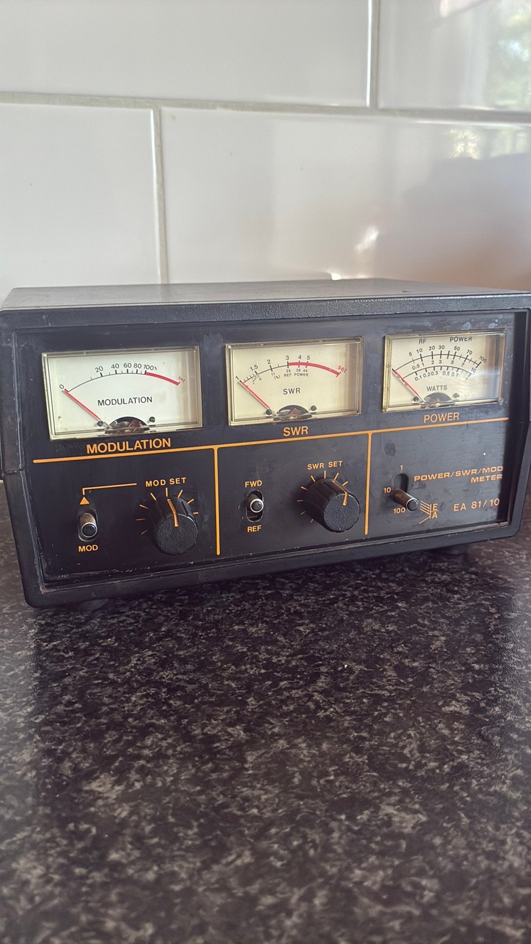 Swr / power / modulatiemeter, Telecommunicatie, Zenders en Ontvangers, Ophalen of Verzenden, Gebruikt