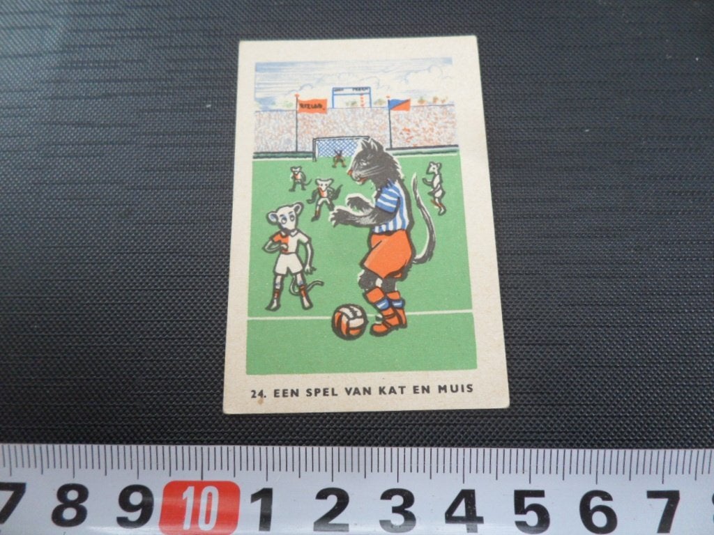 sticker plaatje strip voetbal spreekwoord RIZLA #24, Ophalen of Verzenden, Zo goed als nieuw