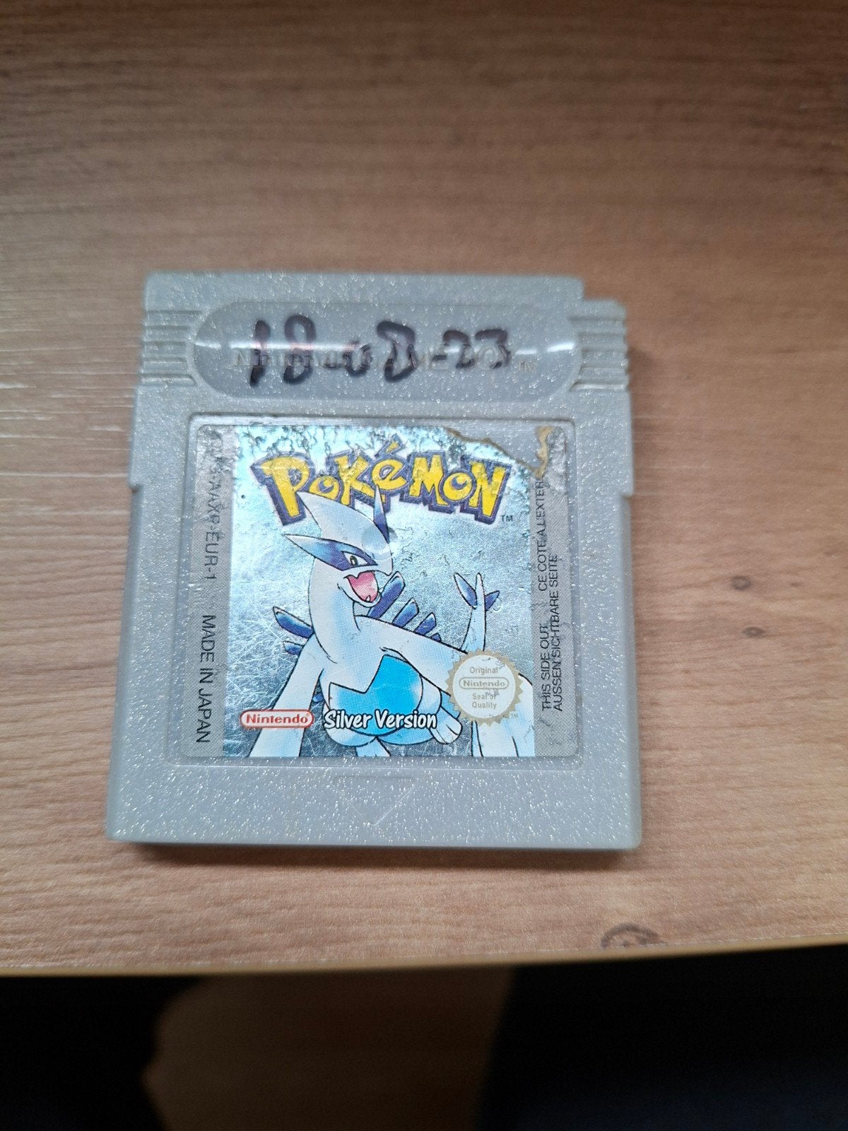 Pokémon Silver Version Game Boy Color (Made in Japan), Gebruikt, 1 speler, Ophalen of Verzenden, Role Playing Game (Rpg)