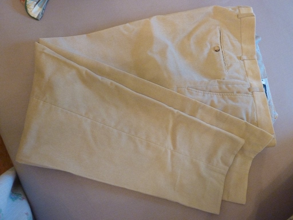 Windsor luxe heren pantalon, fijnrib, kleur sand, mt 48, nw., Beige, WINDSOR, Nieuw, Verzenden