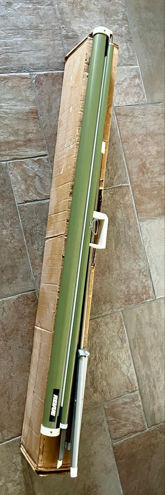 Revue Projectiescherm op Statief - Vintage, Ophalen of Verzenden, Handmatig, Gebruikt