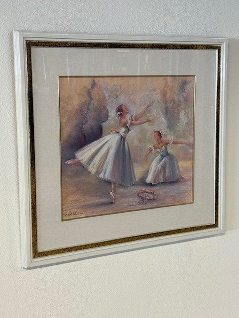 Ballerina's, Doek, Portret of Personen, Oud hollands, Print