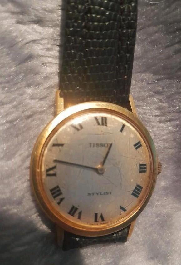 Mechanische horloges Tissot goud 18kt, Ophalen of Verzenden