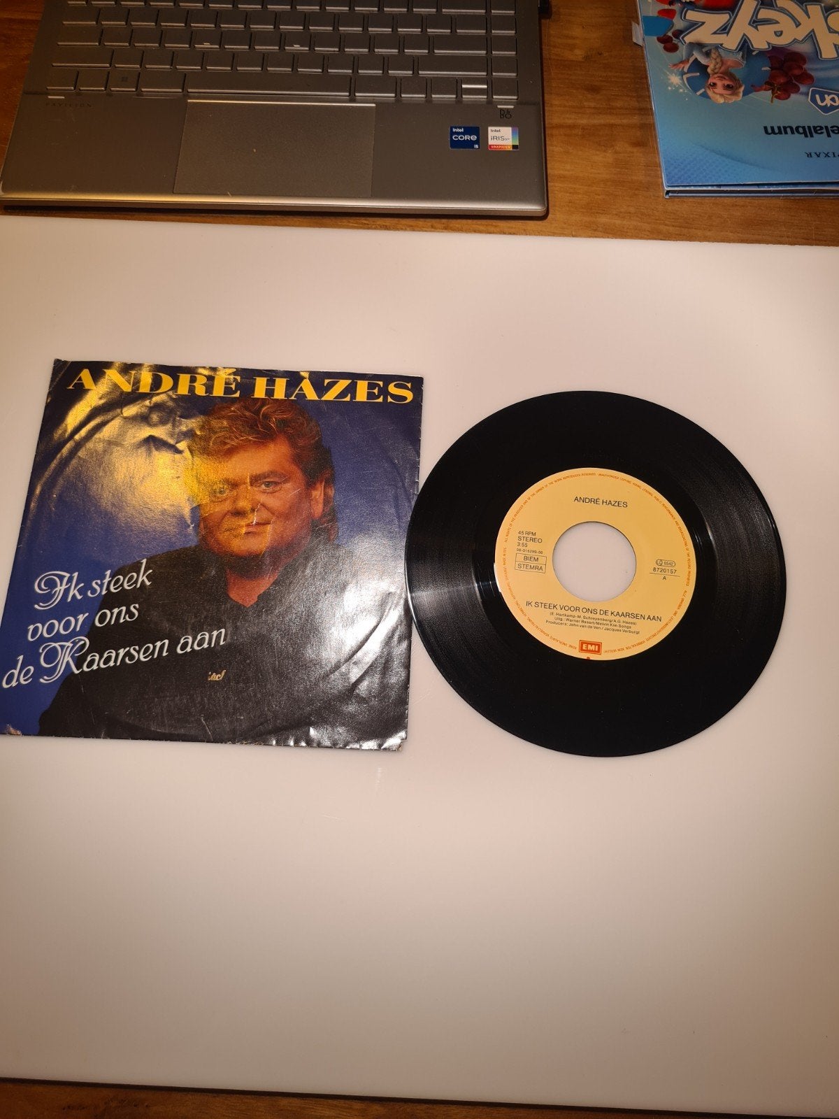 Andre Hazes - Ik steek voor ons de kaarsen aan, Ophalen of Verzenden, Zo goed als nieuw, Overige formaten, Levenslied of Smartlap