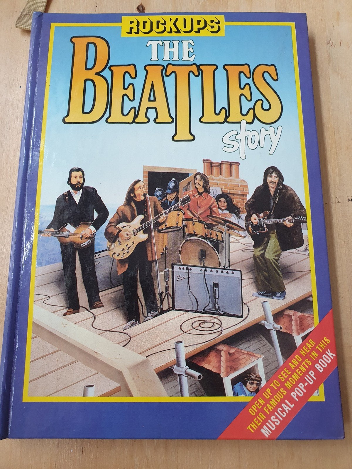 Rockups The Beatles Story Pop-Up Boek, Ophalen of Verzenden, Gelezen, Artiest, Rob Burt en Michael Wells