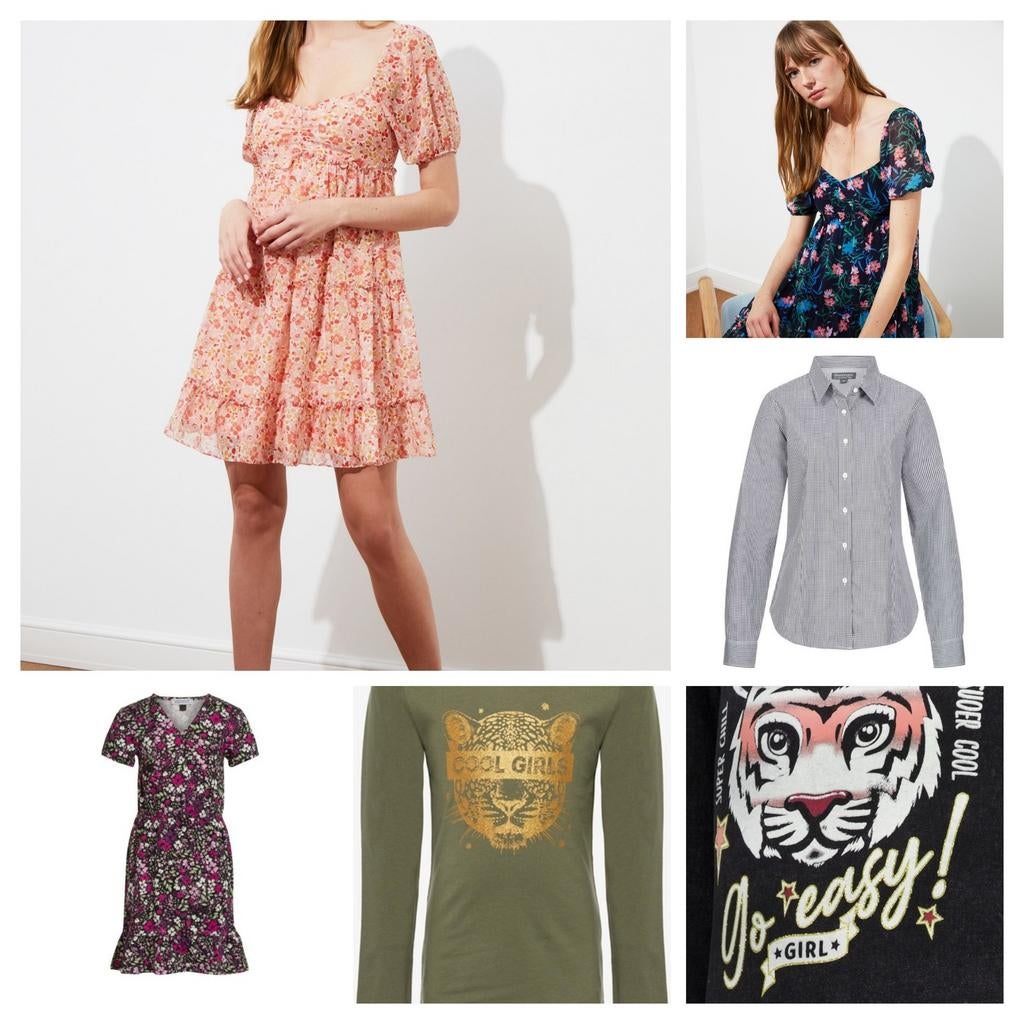 Diverse leuke kinder en vrouwen kleding vanaf 3 euro nieuw, Kleding | Dames, Dames-kledingpakketten, Nieuw, Ophalen of Verzenden
