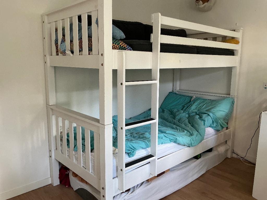 Stapelbed 200x90, Kinderen en Baby's, Ophalen, Gebruikt, Stapelbed