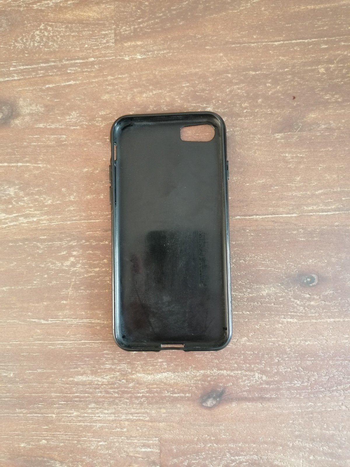 Zwart Siliconen Hoesje voor iPhone 6/6S/7/8 Plus, Telecommunicatie, Mobiele telefoons | Hoesjes en Frontjes | Apple iPhone, IPhone 8 Plus