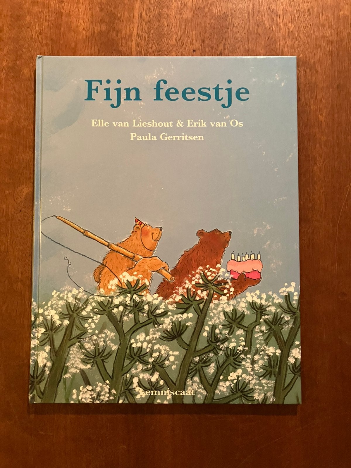 Lemniscaat Fijn feestje Elle van Lieshout Erik van Os, Ophalen of Verzenden, Zo goed als nieuw