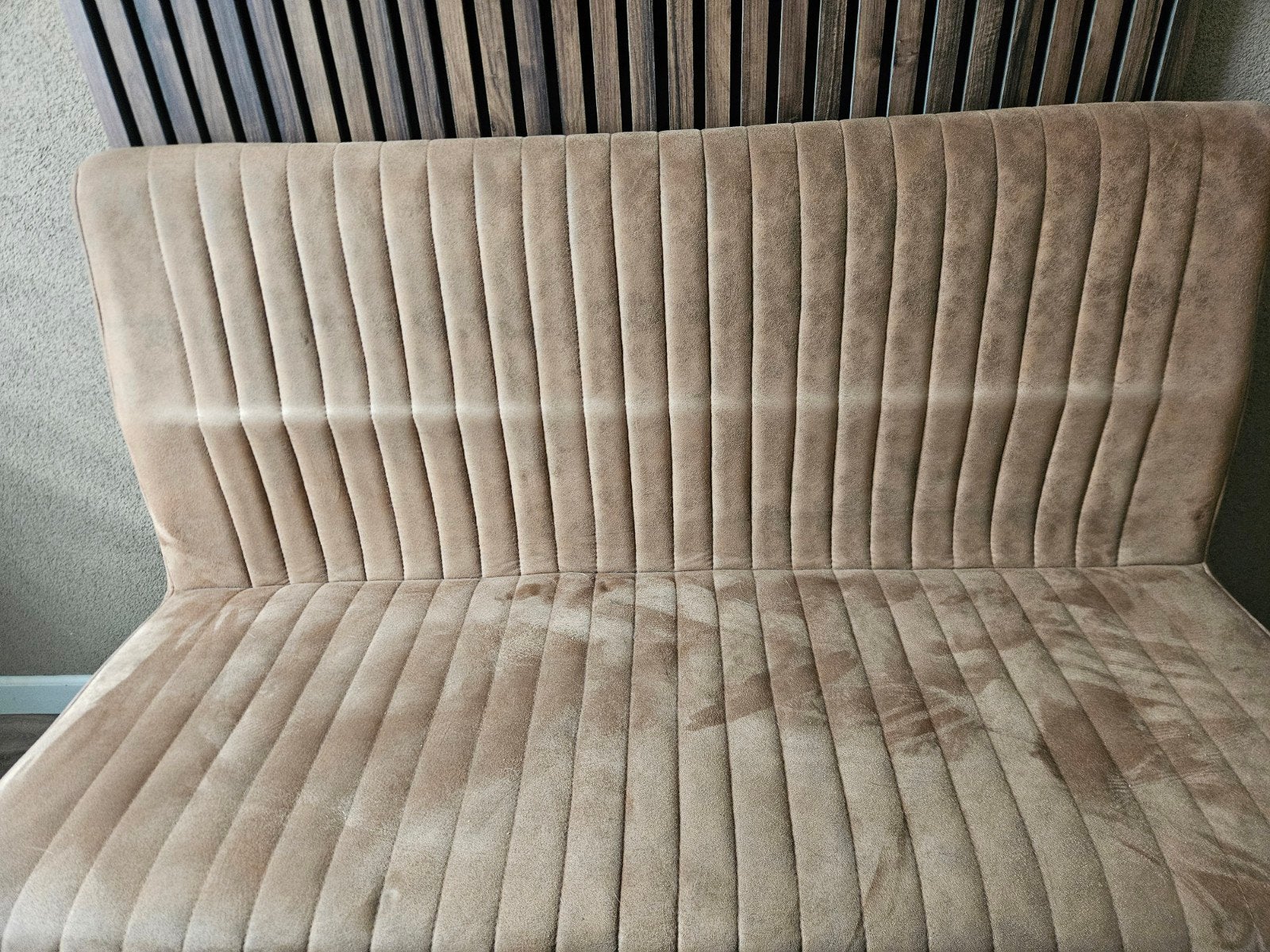 Eetbank cognac, Ophalen, Gebruikt, Minder dan 75 cm, Minder dan 150 cm