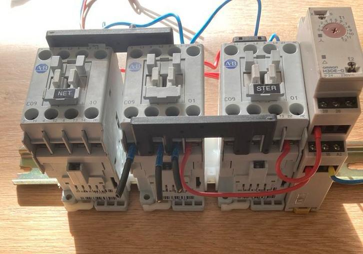 Complete automatische ster driehoek schakelaar, Ophalen, Gebruikt