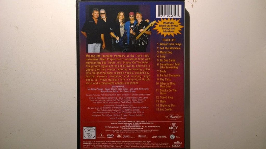 Deep Purple - Perihelion (DVD), Alle leeftijden, Ophalen of Verzenden, Zo goed als nieuw