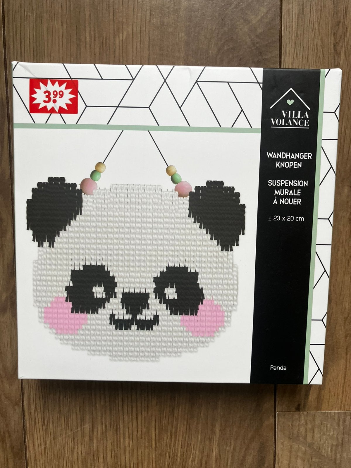 Panda wandhanger, Ophalen of Verzenden, Nieuw, Wanddecoratie