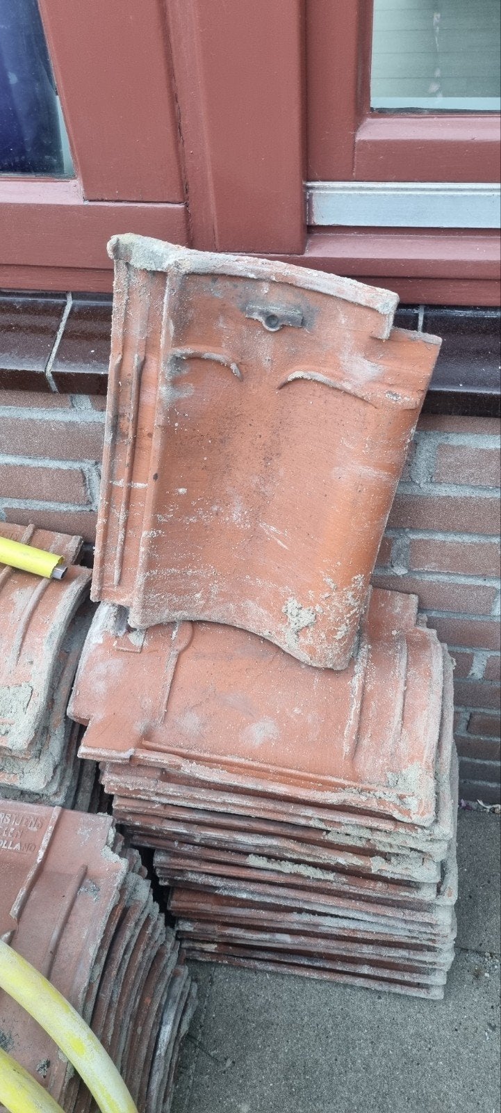 Dakpannen T.E.A.B, Steen of Klei, Ophalen of Verzenden, Zo goed als nieuw, 15 m² of meer