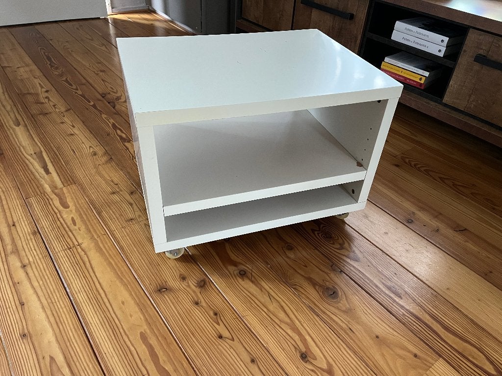 Ikea kastje op wielen., Ophalen, Minder dan 45 cm, Gebruikt, 55 tot 75 cm