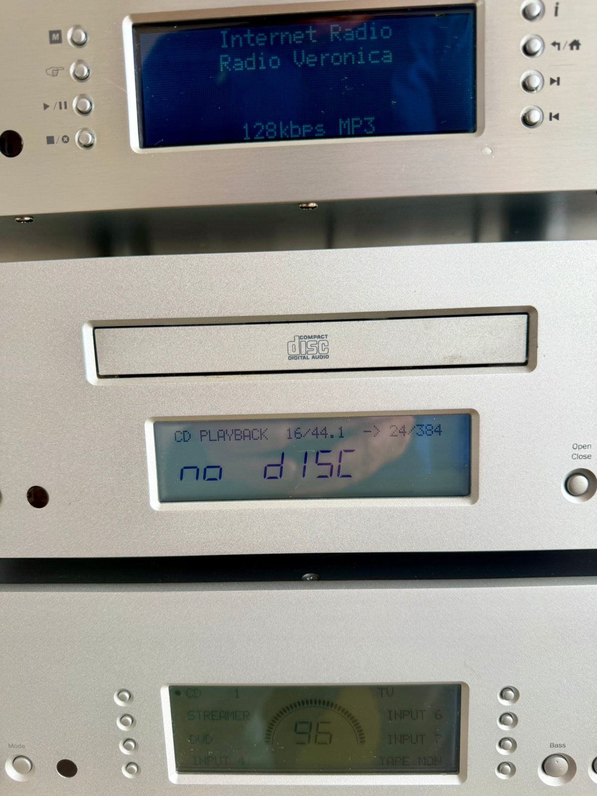 High end Cambridge versterker, cd speler en streamer, Ophalen, Zo goed als nieuw, Overige merken