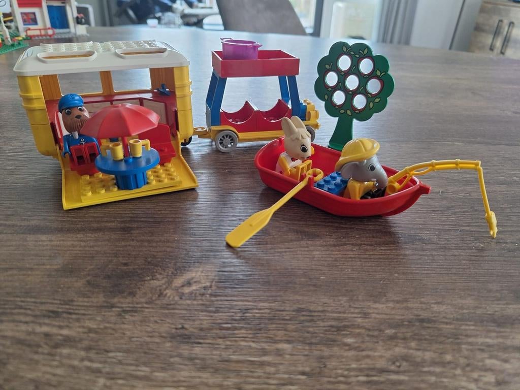 Fabuland lego., Ophalen