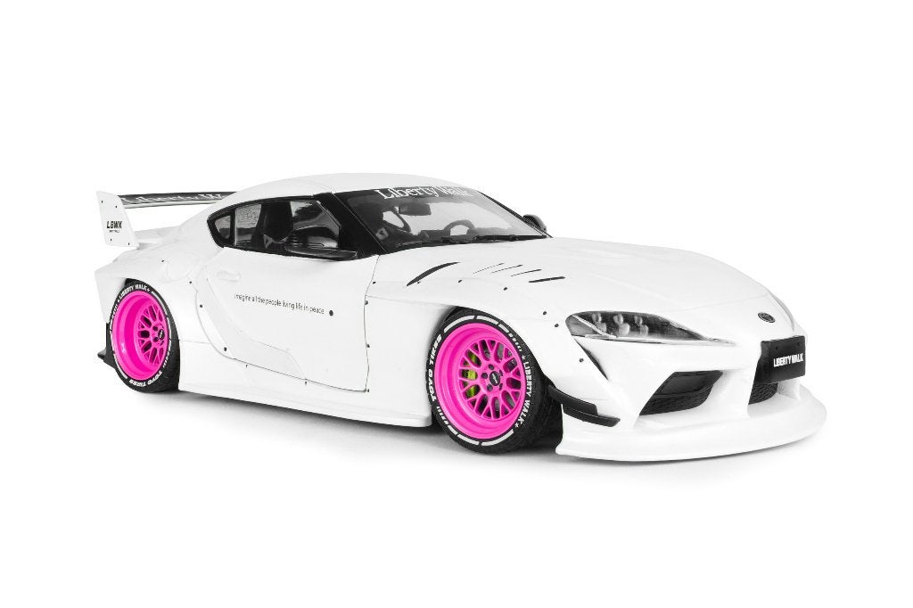 1:18 Toyota Supra GR - 2025 - LBWK - Wit metallic NIEUW!, Auto, Nieuw, Ophalen of Verzenden, .