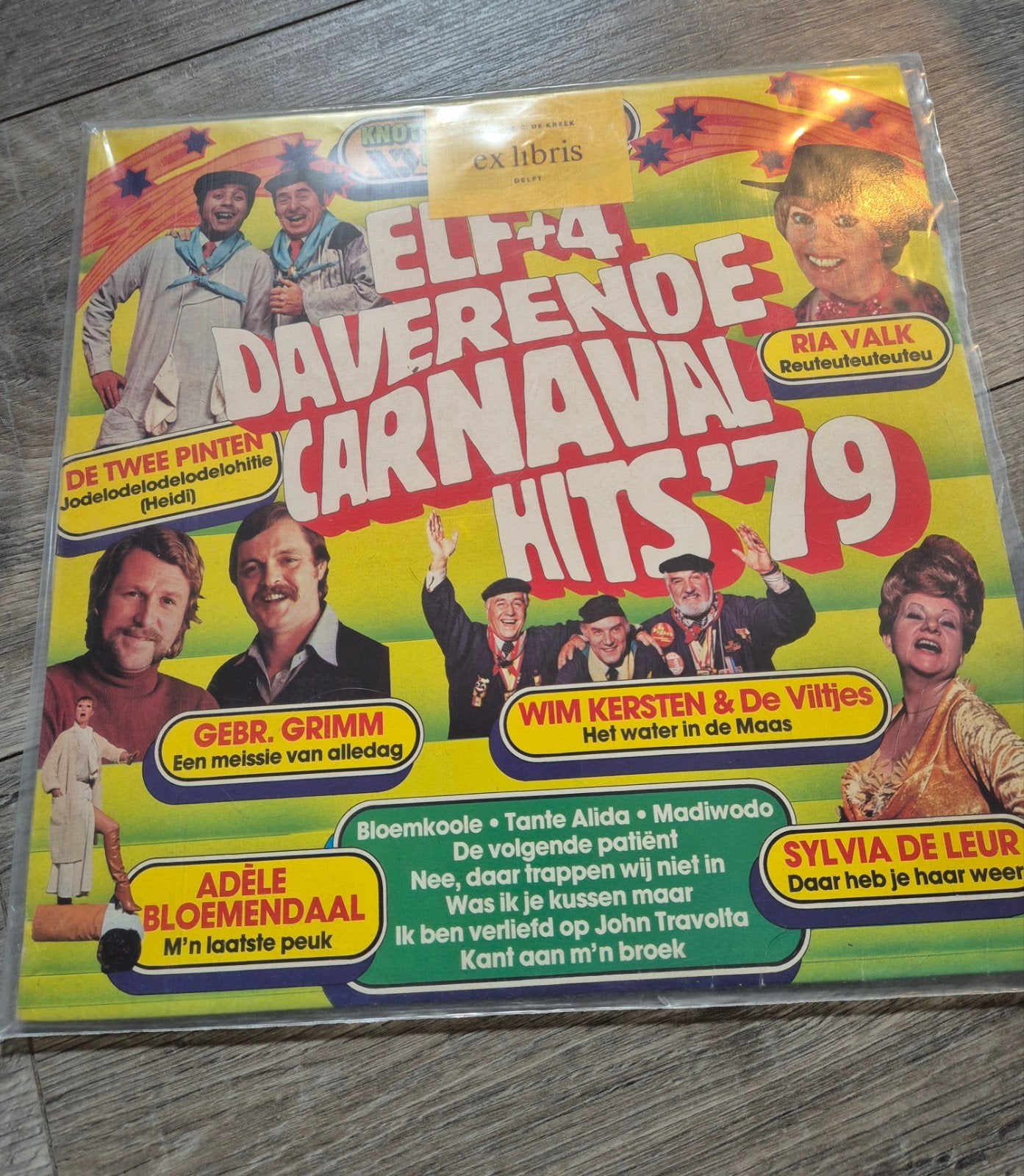 Elf + 4 Daverende Carnaval Hits '79 LP - Diverse Artiesten, LP, Gebruikt, Pop, Ophalen of Verzenden