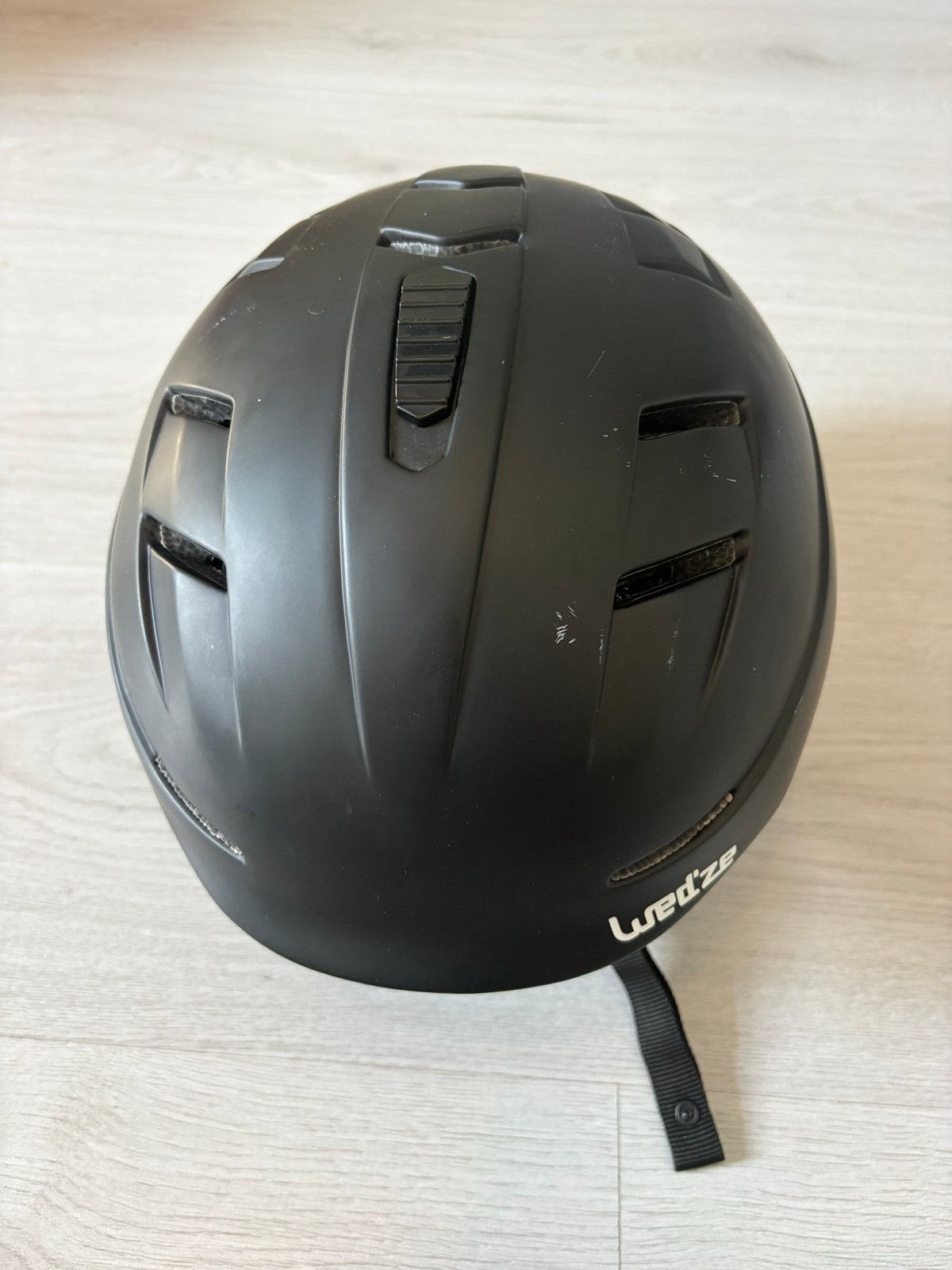 Wed'ze H 300 Skihelm Zwart - Maat 54-58cm, Gebruikt, Overige typen, Skiën, Ophalen