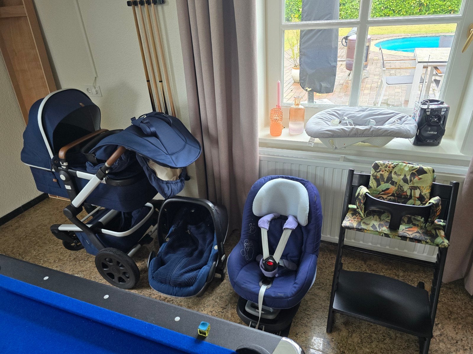 Joolz 5 in 1. Met autostoel maxicosi luiertas voetenzak, Ophalen, Zo goed als nieuw, Overige merken