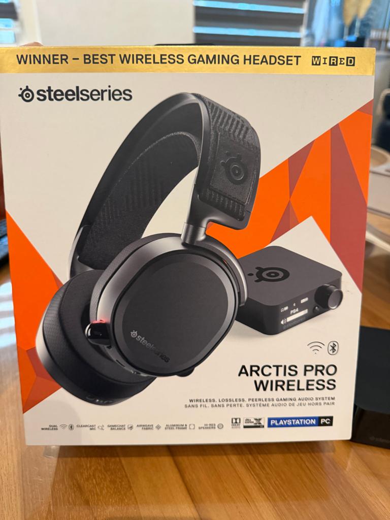 SteelSeries Arctis Pro Wireless Gaming Headset, Audio, Tv en Foto, Koptelefoons, Zo goed als nieuw, Over oor (circumaural), Overige merken