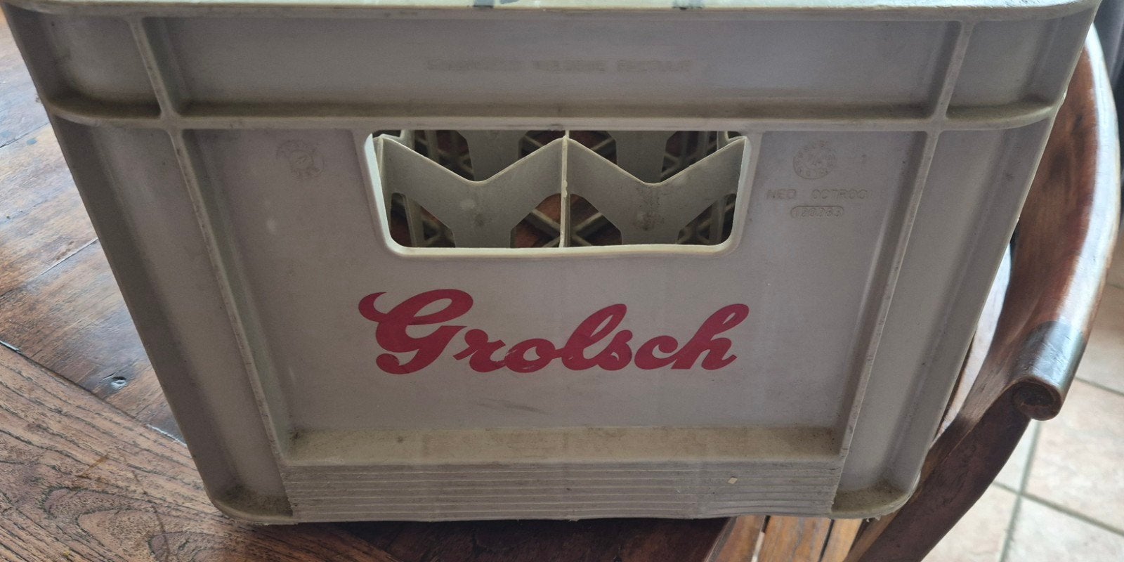 Grolsch bierkrat - Vintage, Ophalen, Gebruikt, Overige typen, Grolsch