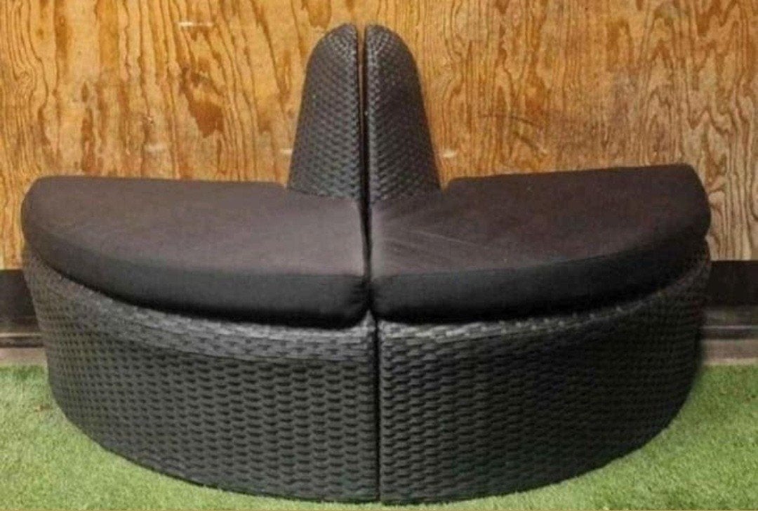 Super leuk en uniek tuin loungebankje🌴, Tuin en Terras, Tuinbanken, Ophalen, Gebruikt, Overige materialen