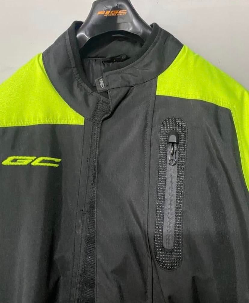 GC Motorpak Zwart/Neon Geel textiel Maat L, Ophalen, Tweedehands, Heren, Overall