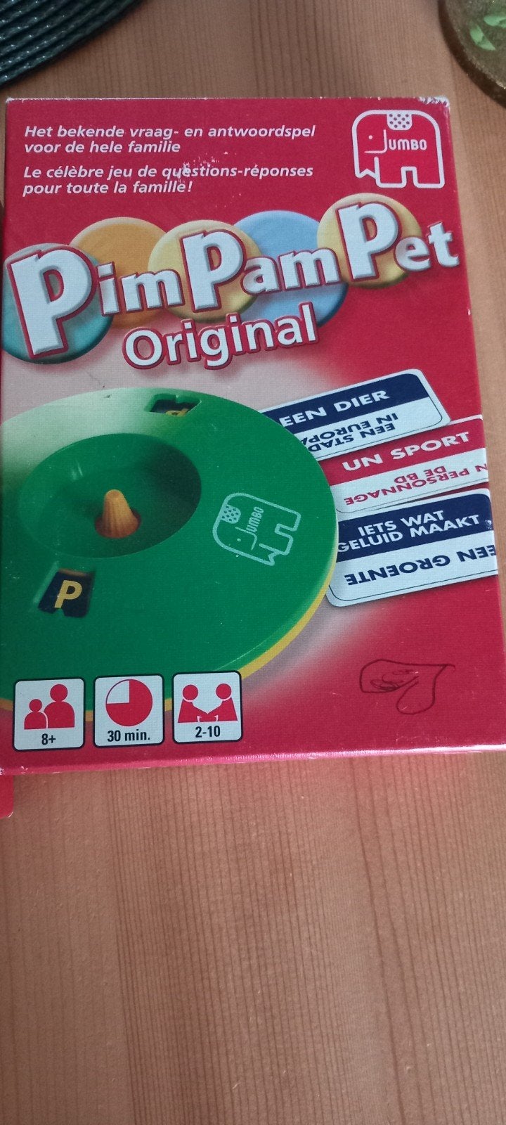 pim pam pet spel, Vijf spelers of meer, Ophalen of Verzenden, Gebruikt
