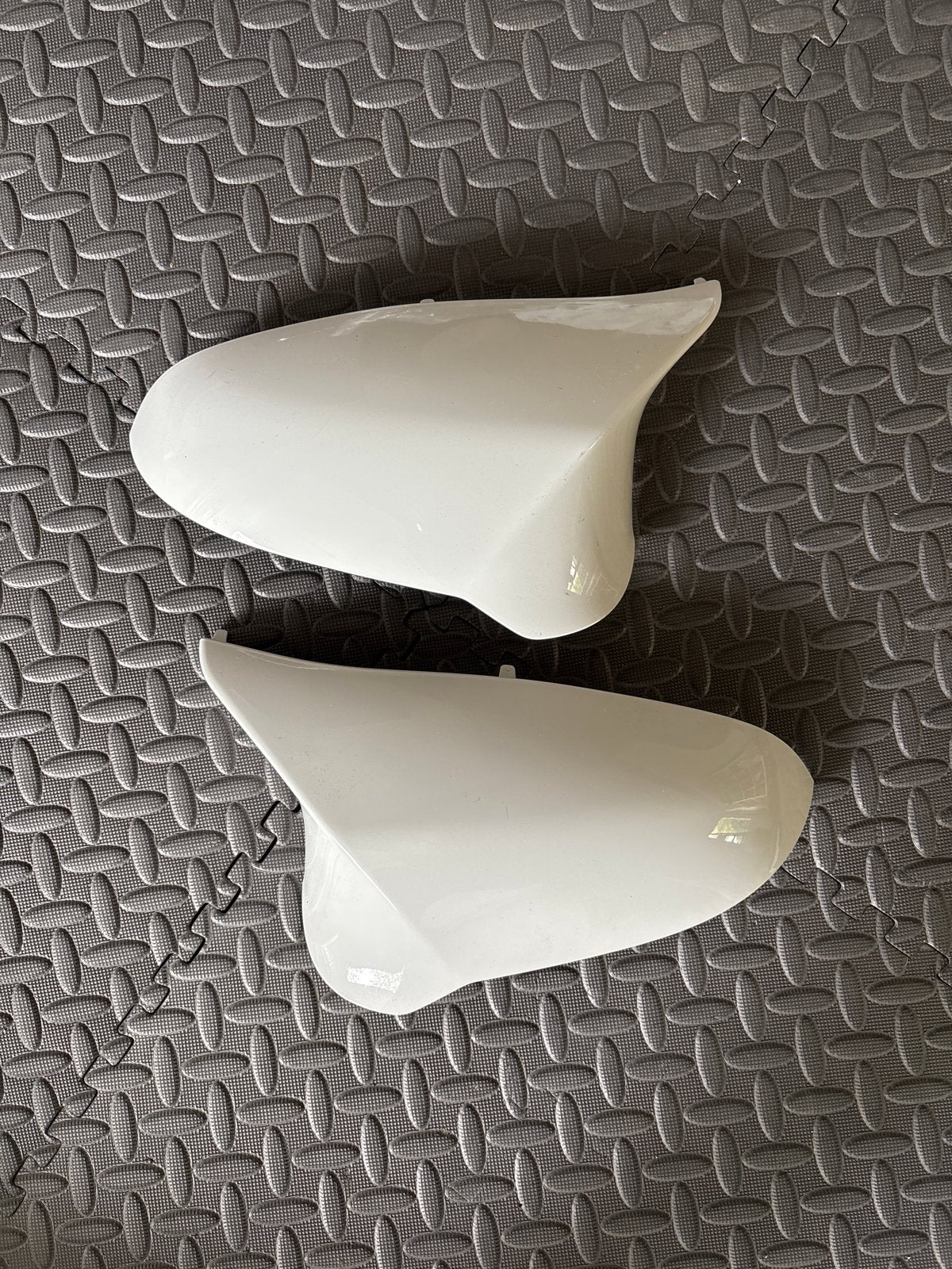 Spiegelkappen F8X (M3 / M4) BMW 8059599 8059600 - Wit, Auto-onderdelen, Ophalen of Verzenden, Gebruikt, BMW