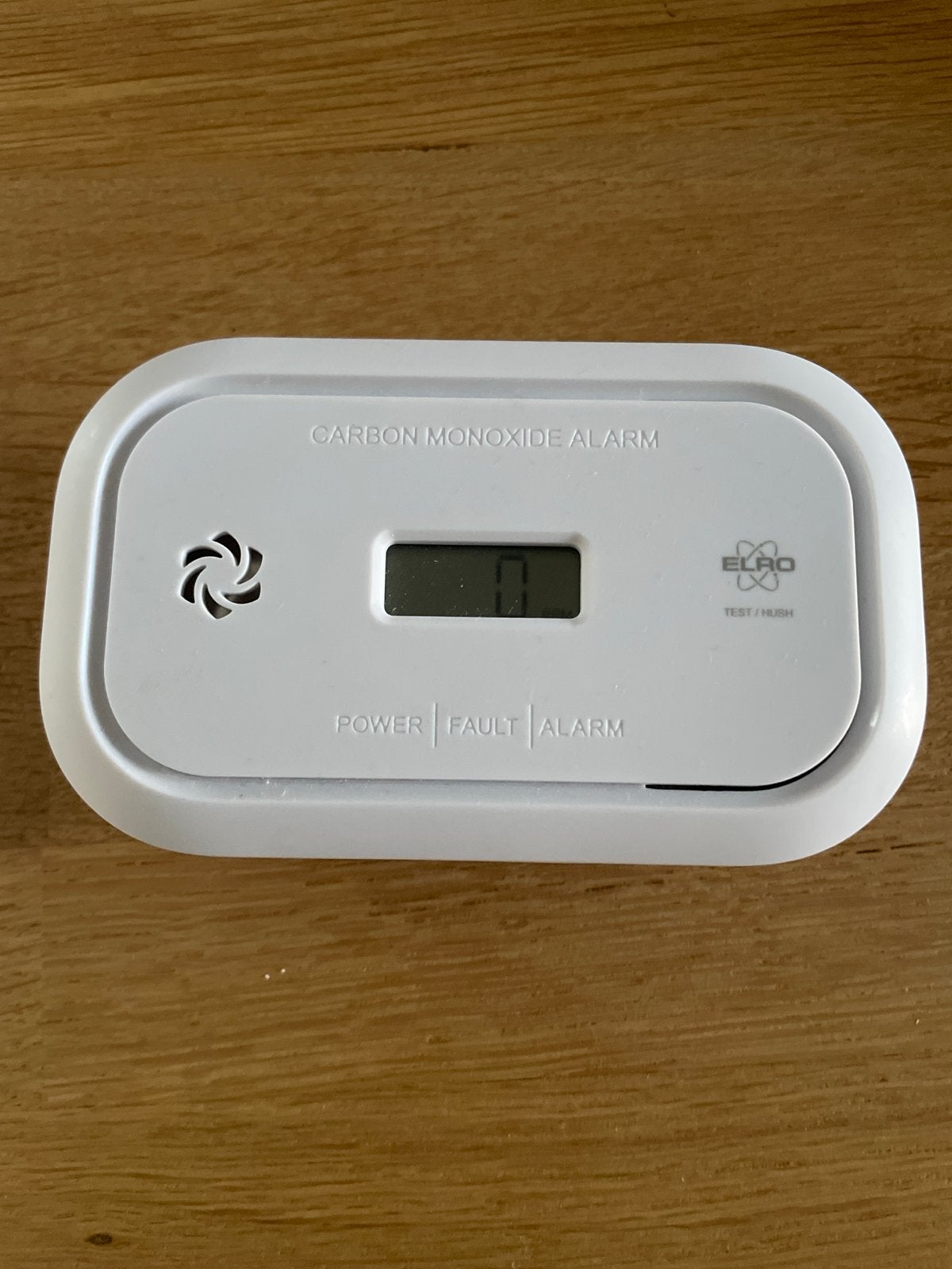 ELRO Koolmonoxidemelder met display - Nieuw, Doe-het-zelf en Verbouw, Ophalen, Nieuw, Detector, Sensor of Melder, Overige soorten