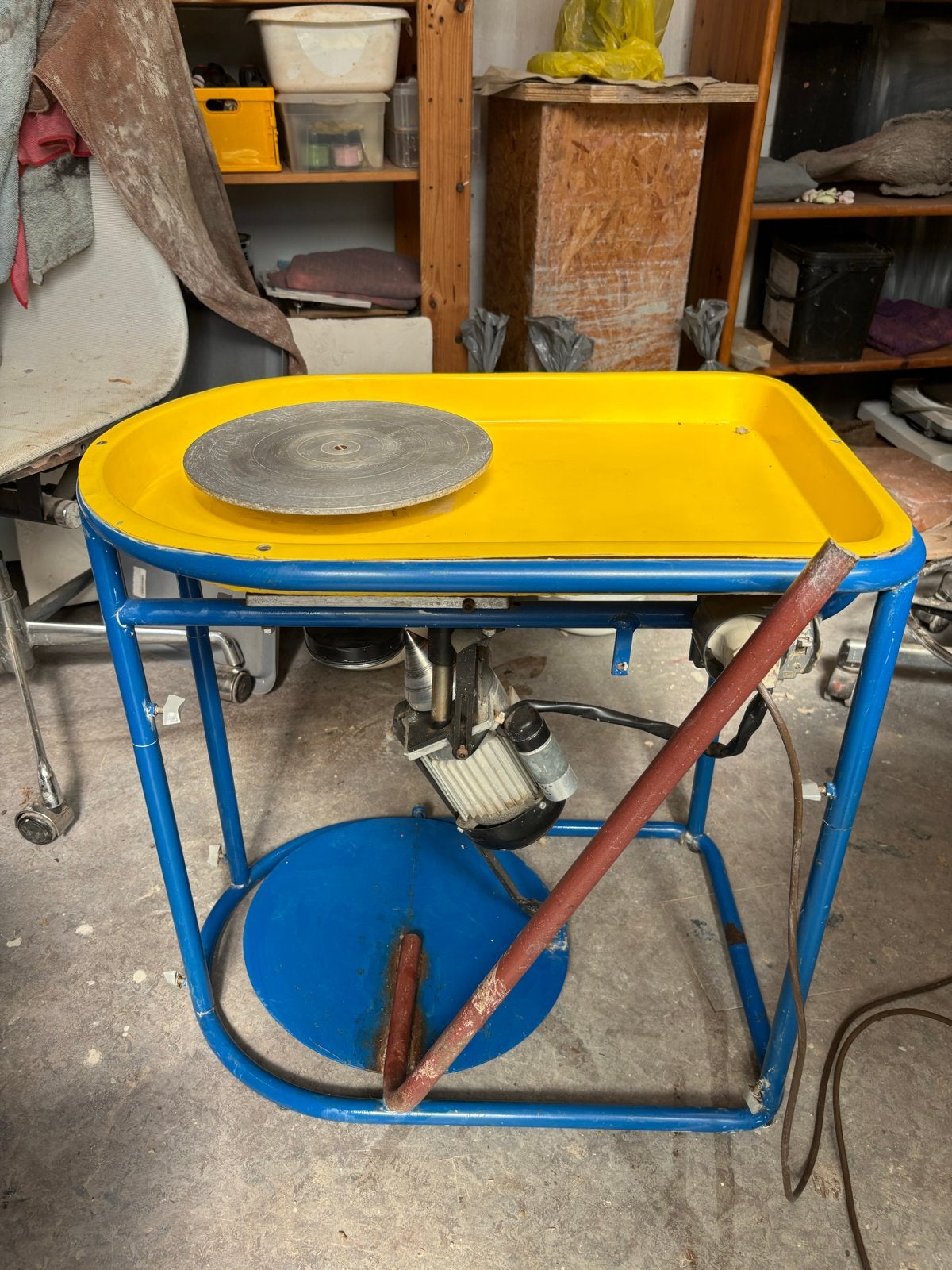 Gebruikte pottenbakkersschijf - perfect voor hobbyisten, Ophalen, Gebruikt