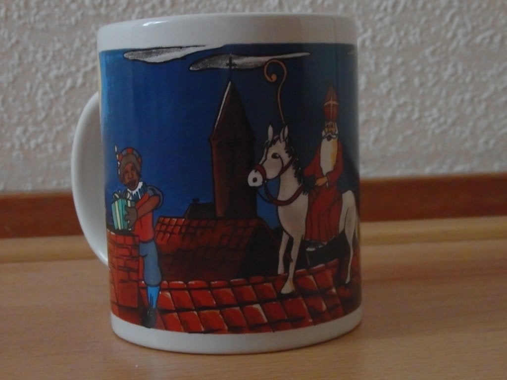 Mok Sinterklaas en Zwarte Pieten, Ophalen, Zo goed als nieuw