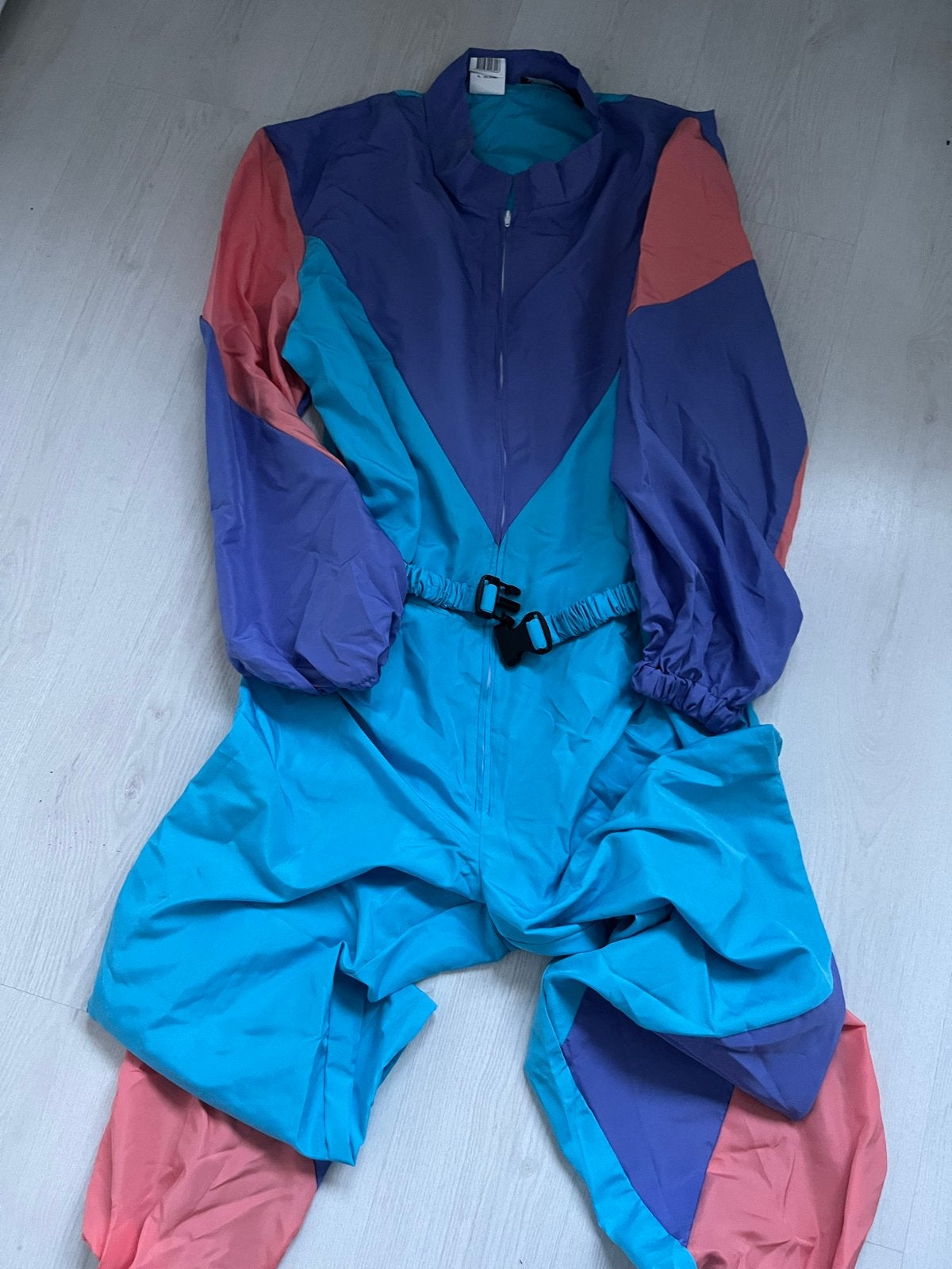 CARNAVAL Ski-overall mt s, Carnaval, Ophalen of Verzenden, Zo goed als nieuw, Kleding